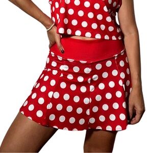 POLKA DOT RUNNING SKIRT